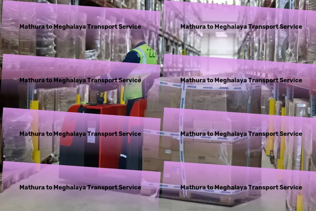 Mathura to Meghalaya Packers And Movers Specialized goods shipment services